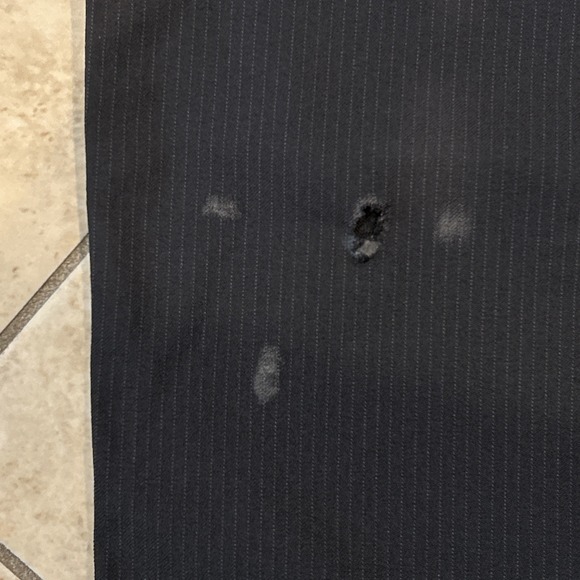 Lululemon Commission ABC Warpstreme Pants Men 32x32 Black Pinstripe Performance - Picture 4 of 10